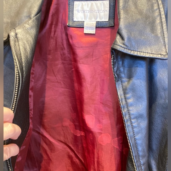 Vintage Genuine Black Leather Jacket - Picture 6 of 8